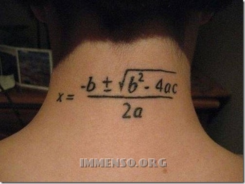 tatuaggi matematica chimica 03