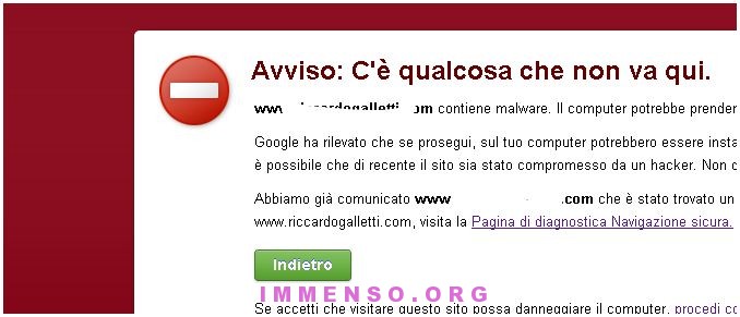 malware google siti web